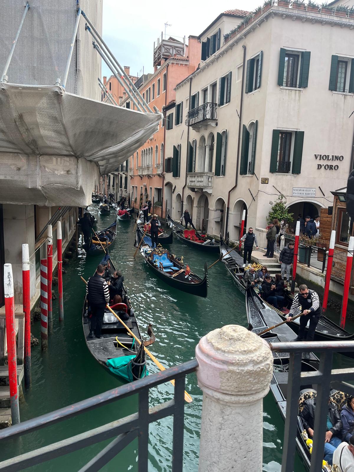 Gondeln in Venedig